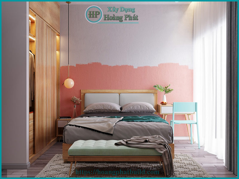Cách phối màu sơn cho phòng ngủ diện tích nhỏ